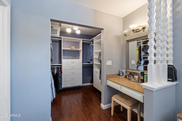 11621 N 39th Dr, Phoenix, AZ 85029 - spacious closet with dark wood-type flooring
