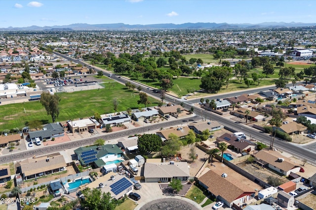 11621 N 39th Dr, Phoenix, AZ 85029 - bird's eye view with a mountain view and a residential view