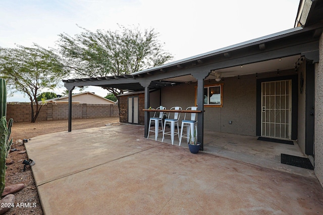 view of patio / terrace