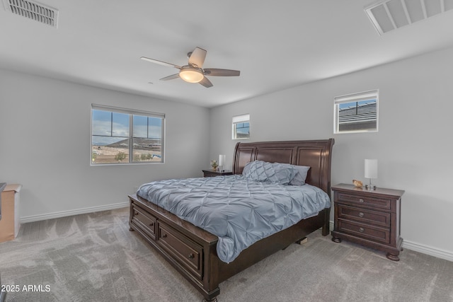 12370 W Cassia Trl, Peoria, AZ 85383 - carpeted bedroom with baseboards and a ceiling fan