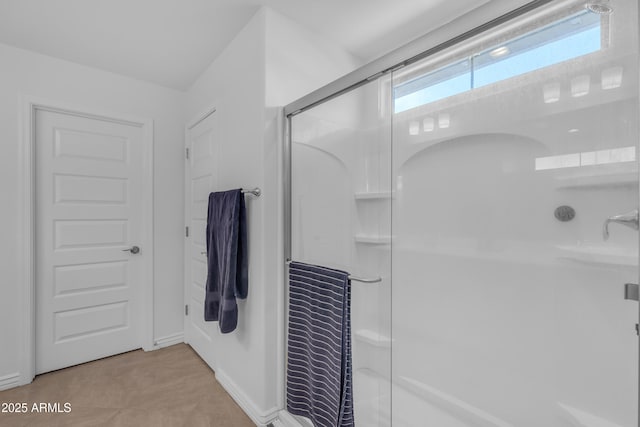 12370 W Cassia Trl, Peoria, AZ 85383 - bathroom with an enclosed shower and baseboards