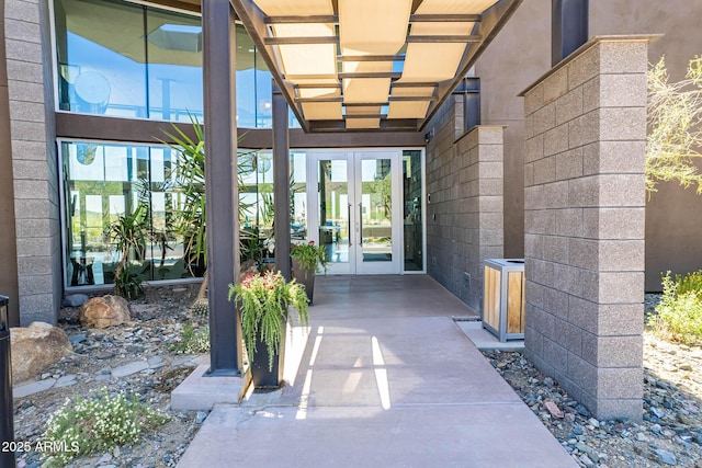 12370 W Cassia Trl, Peoria, AZ 85383 - property entrance with french doors
