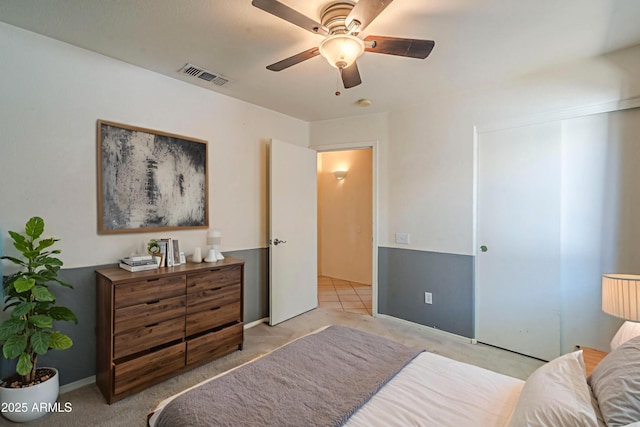 8660 E Nido Ave, Mesa, AZ 85209 - bedroom featuring carpet floors and ceiling fan