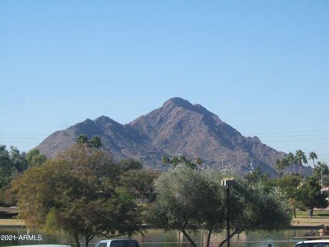 view of mountain view
