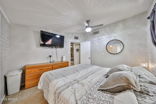 11815 N 112th Dr, Youngtown, AZ 85363 - bedroom featuring tile patterned flooring and ceiling fan