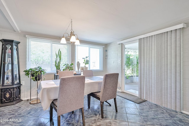 11815 N 112th Dr, Youngtown, AZ 85363 - dining area featuring a chandelier