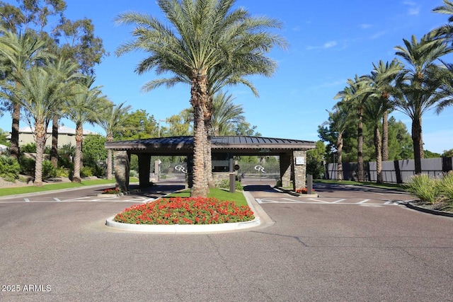 view of property's community featuring a gazebo