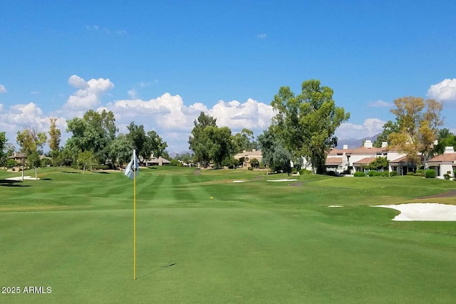 surrounding community featuring a yard