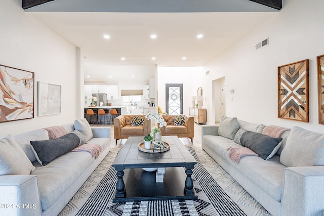 view of living room