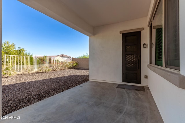 view of patio