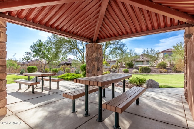 view of patio