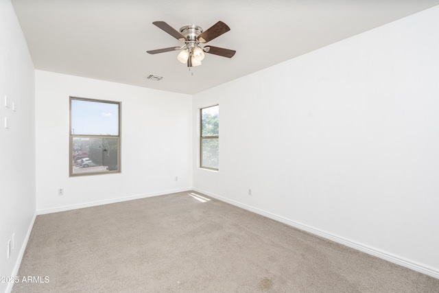 12424 N B St, El Mirage, AZ 85335 - carpeted empty room featuring ceiling fan and baseboards