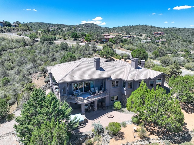 drone / aerial view
