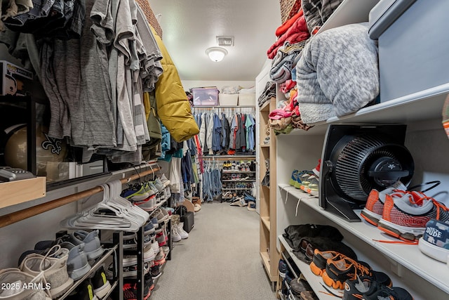 5012 S Girard St, Gilbert, AZ 85298 - walk in closet with visible vents and carpet