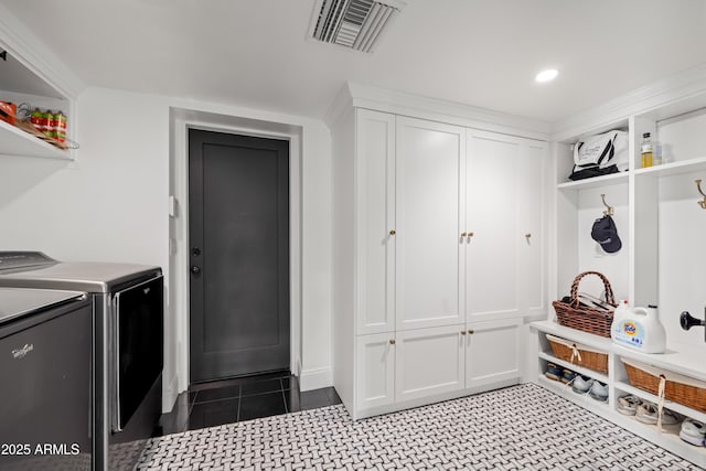 laundry area with washer and dryer