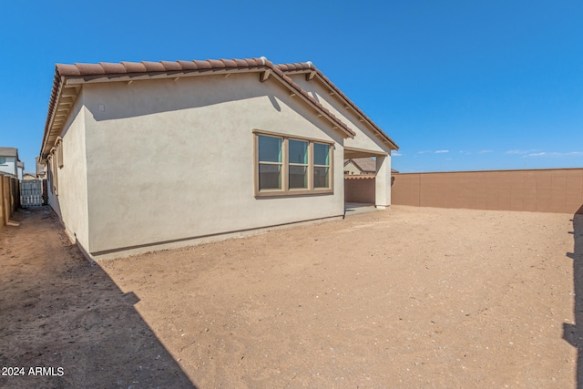 view of rear view of house