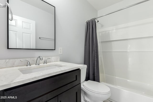 3316 E Fillmore St, Phoenix, AZ 85008 - full bathroom featuring vanity and shower / tub combo with curtain