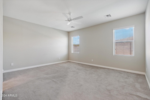 10630 W Pinchot Ave, Avondale, AZ 85392 - spare room with ceiling fan and light colored carpet