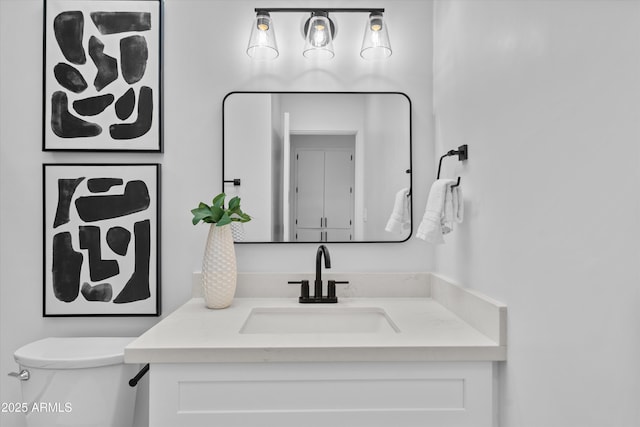 8732 E Arlington Rd, Scottsdale, AZ 85250 - bathroom featuring toilet and vanity