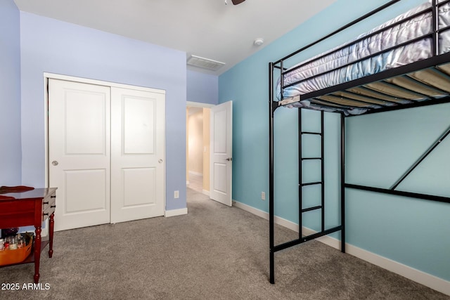 23407 W Winslow Ave, Buckeye, AZ 85326 - unfurnished bedroom with carpet floors, a closet, and baseboards