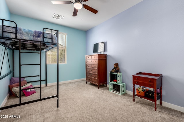 23407 W Winslow Ave, Buckeye, AZ 85326 - bedroom featuring carpet floors, baseboards, and ceiling fan