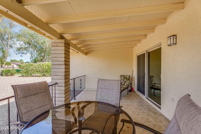 811 S 79th Way, Mesa, AZ 85208 - balcony with outdoor dining space and a patio area