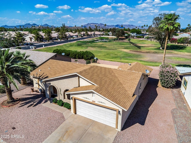 811 S 79th Way, Mesa, AZ 85208 - aerial perspective of suburban area with a mountainous background
