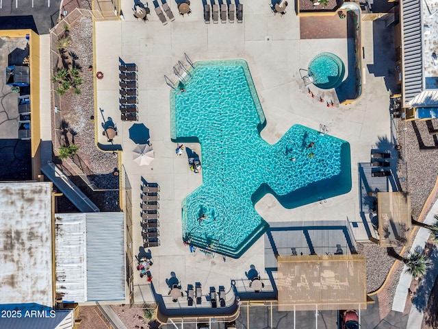 811 S 79th Way, Mesa, AZ 85208 - bird's eye view of a pool