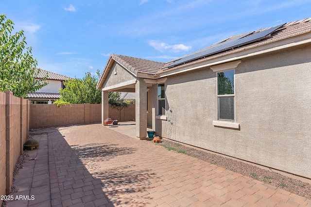 3326 N 31st St, Mesa, AZ 85213 - fenced backyard featuring a patio