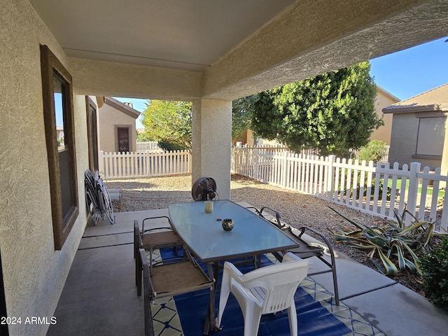 view of patio