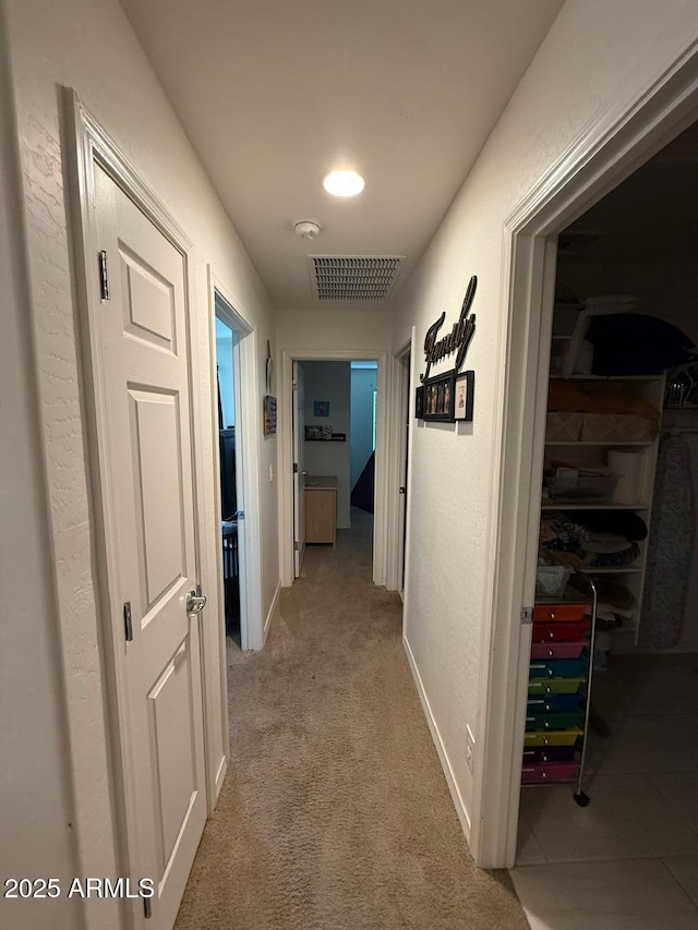 2254 E University Dr Unit 4, Mesa, AZ 85213 - hallway featuring light carpet