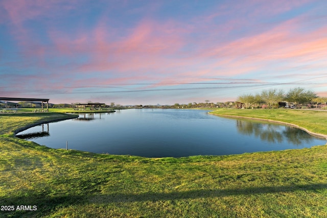 property view of water