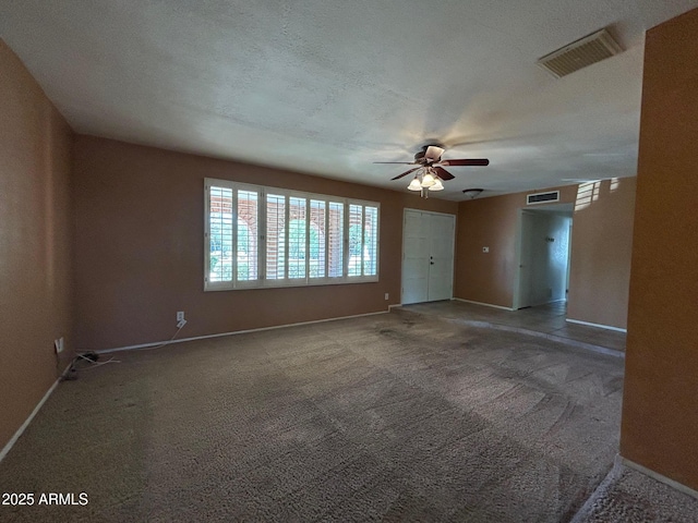 3740 E Mercer Ln, Phoenix, AZ 85028 - spare room featuring ceiling fan and carpet floors
