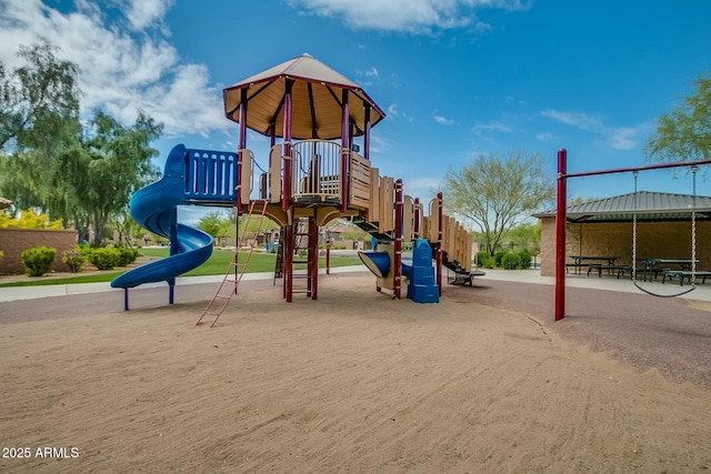 view of community playground