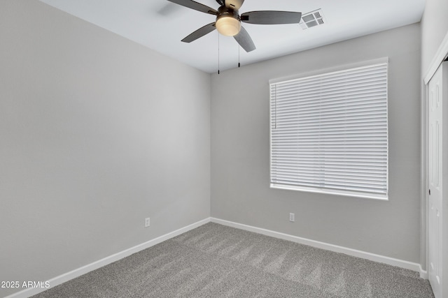 1821 S Navajo Way, Chandler, AZ 85286 - carpeted spare room featuring ceiling fan and baseboards