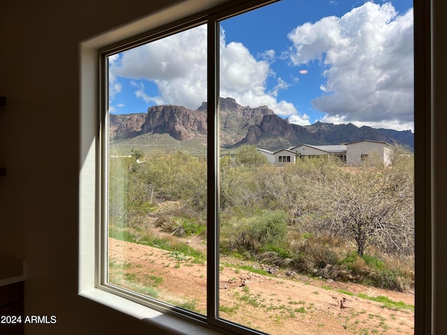 view of property view of mountains