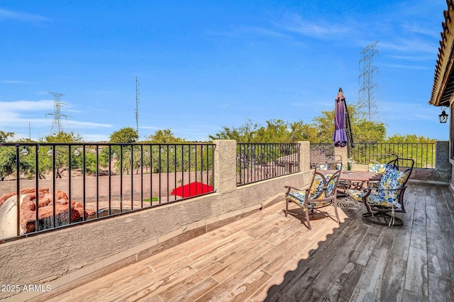 11965 W Monte Vista Rd, Avondale, AZ 85392 - view of deck