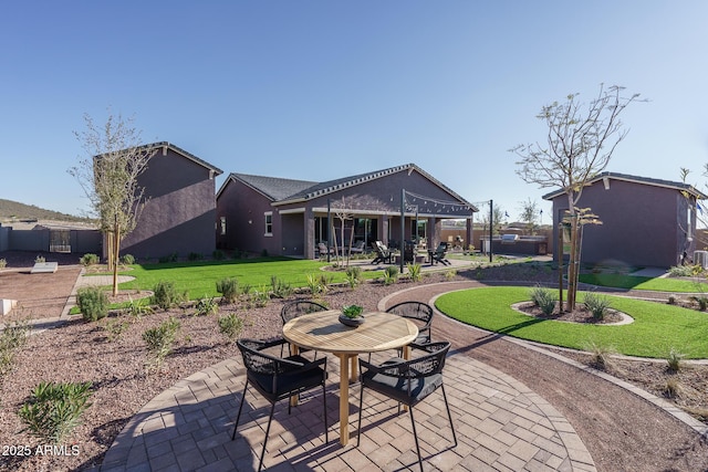 43712 N Acadia Way, New River, AZ 85087 - view of patio featuring outdoor dining space