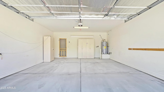 23853 W Hammond Ln, Buckeye, AZ 85326 - garage featuring electric water heater and a garage door opener