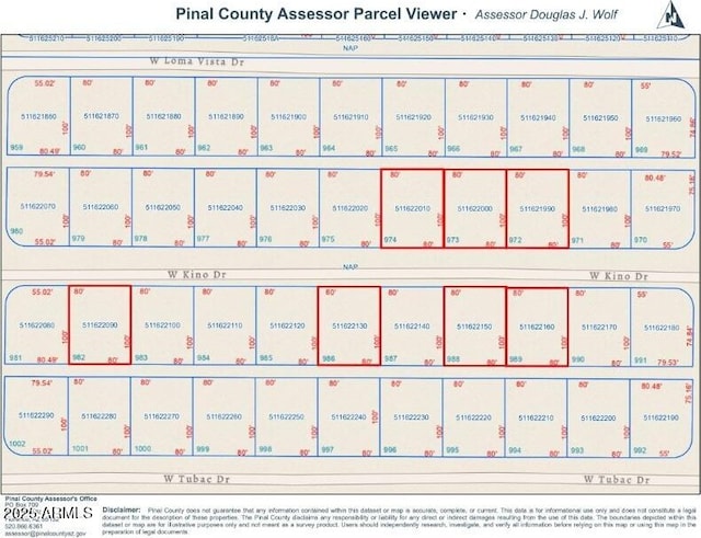 11354 W Kino Dr Unit 972, Arizona City AZ, 85123 land for sale