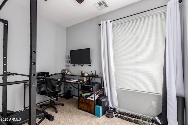 3532 W Mesquite Ave, San Tan Valley, AZ 85144 - view of carpeted home office
