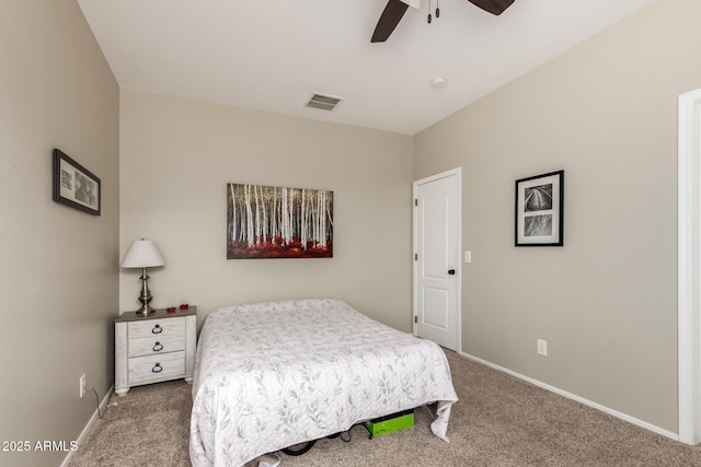 3532 W Mesquite Ave, San Tan Valley, AZ 85144 - bedroom featuring carpet floors and ceiling fan