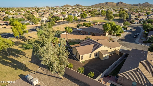 3532 W Mesquite Ave, San Tan Valley, AZ 85144 - aerial perspective of suburban area featuring a mountainous background