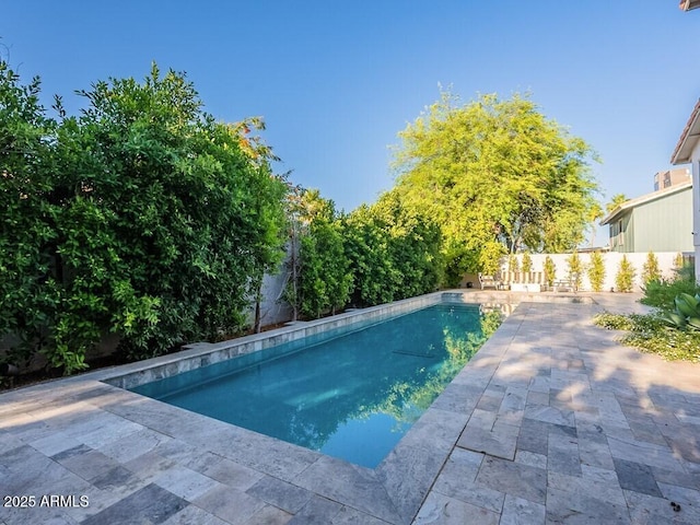 4748 E Redfield Rd, Phoenix, AZ 85032 - outdoor pool featuring a patio area and a fenced backyard