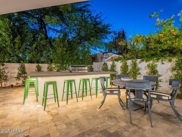 4748 E Redfield Rd, Phoenix, AZ 85032 - fenced backyard featuring a patio