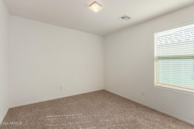 empty room with carpet floors