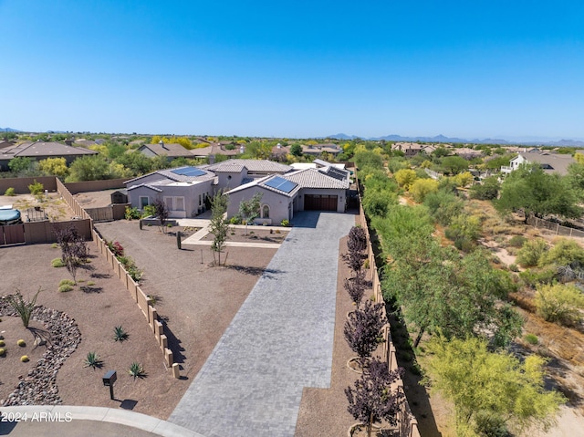 birds eye view of property featuring a residential view