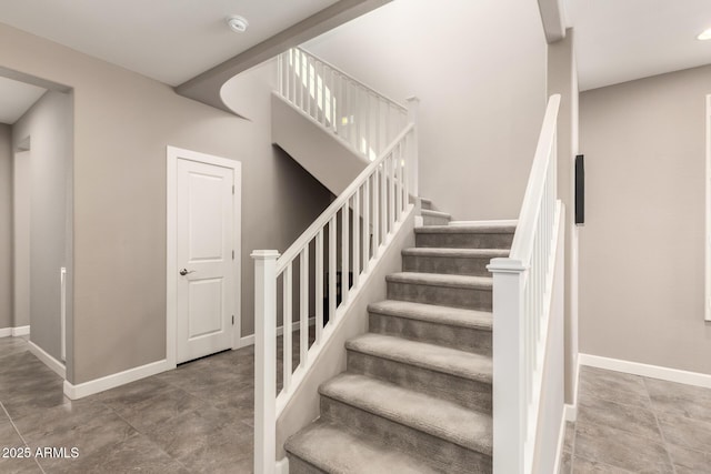36145 N Desert Tea Dr, Queen Creek, AZ 85140 - stairway featuring baseboards