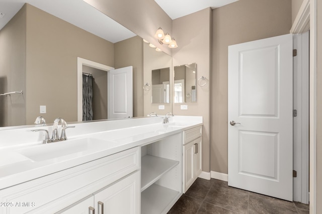 36145 N Desert Tea Dr, Queen Creek, AZ 85140 - full bath with double vanity and baseboards
