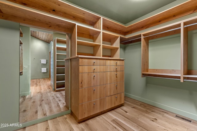 2096 William Palmer, Flagstaff, AZ 86005 - walk in closet featuring light wood-type flooring and visible vents